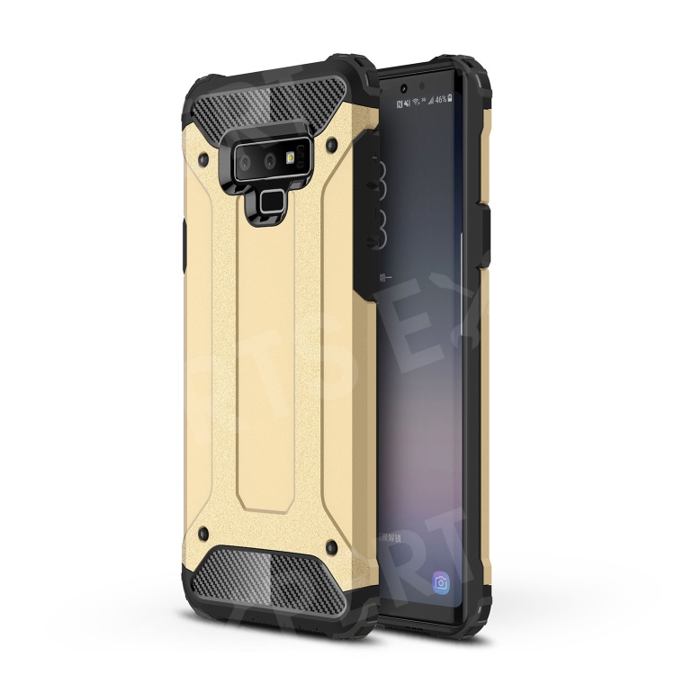 

Armor Guard Plastic + TPU Combo Cover Case for Samsung Galaxy Note 9 - Gold, Galaxy Note9 N960