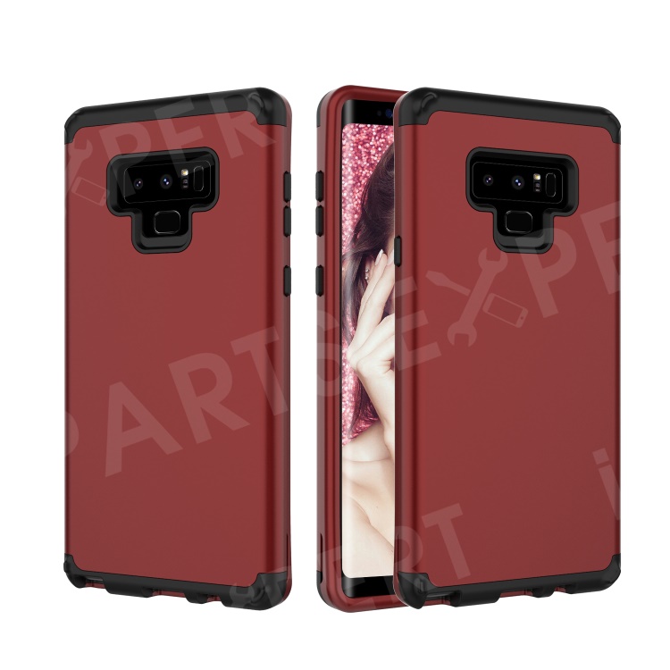 

Detachable Shockproof PC + TPU Hybrid Cover for Samsung Galaxy Note 9 - Red, Galaxy Note9 N960