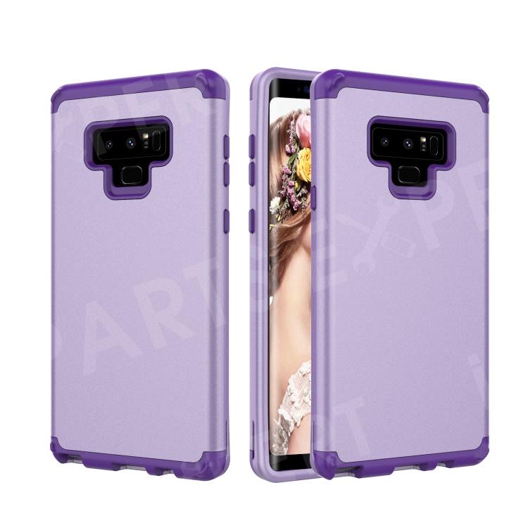 

Detachable Shockproof PC + TPU Hybrid Casing for Samsung Galaxy Note 9 - Light Purple, Galaxy Note9 N960