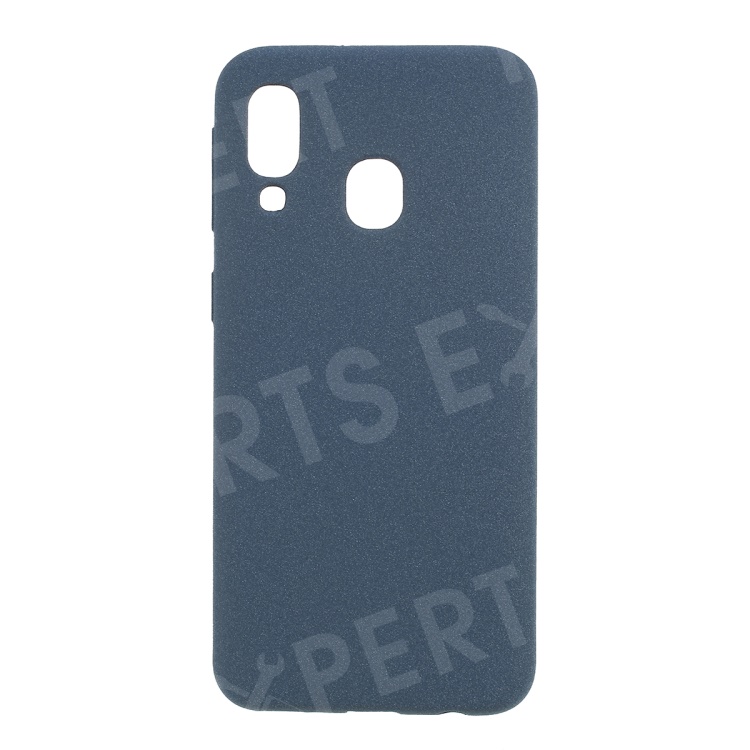 

Skin-touch Matte TPU Case for Samsung Galaxy A40 - Blue, Galaxy A40