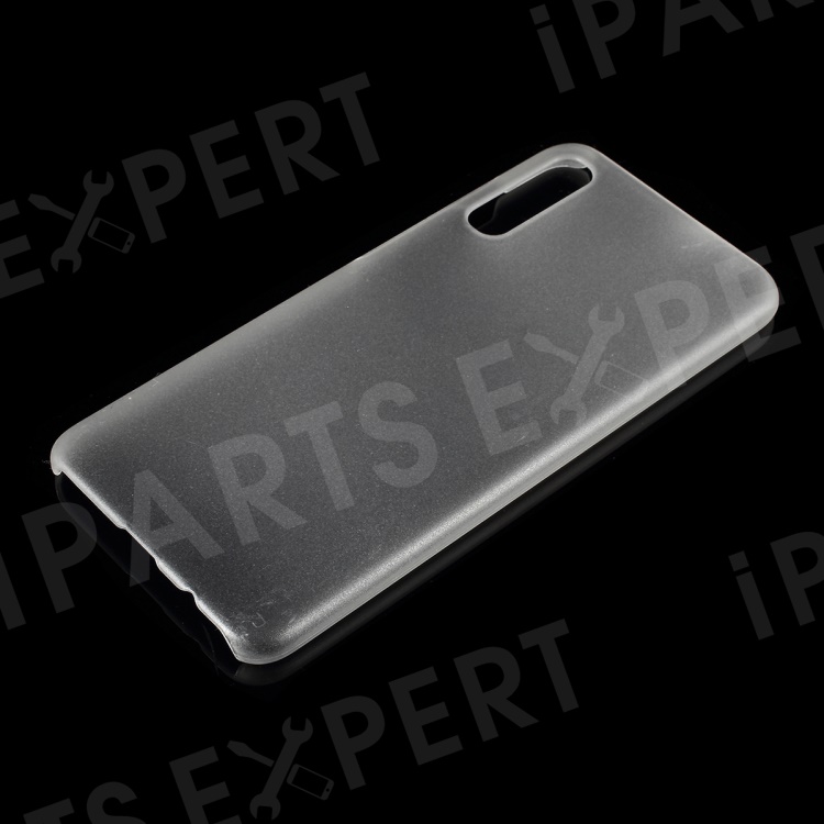 

Rubberized PC Hard Case for Samsung Galaxy A70 - Transparent, Galaxy A70