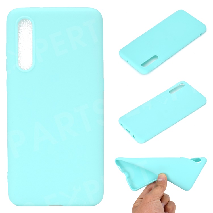 

Solid Color Soft Matte TPU Back Case Shell for Samsung Galaxy A50 / A50s / A30s - Baby Blue, Galaxy A50s
