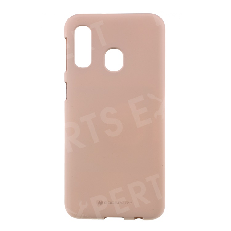 

MERCURY GOOSPERY Matte TPU Mobile Phone Shell for Samsung Galaxy A40 - Light Pink, Galaxy A40