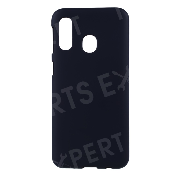 

MERCURY GOOSPERY Matte TPU Mobile Phone Shell for Samsung Galaxy A40 - Dark Blue, Galaxy A40