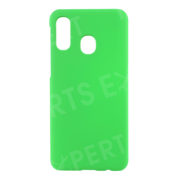 

Rubberized Hard PC Phone Back Case Cover for Samsung Galaxy A40 - Green, Galaxy A40