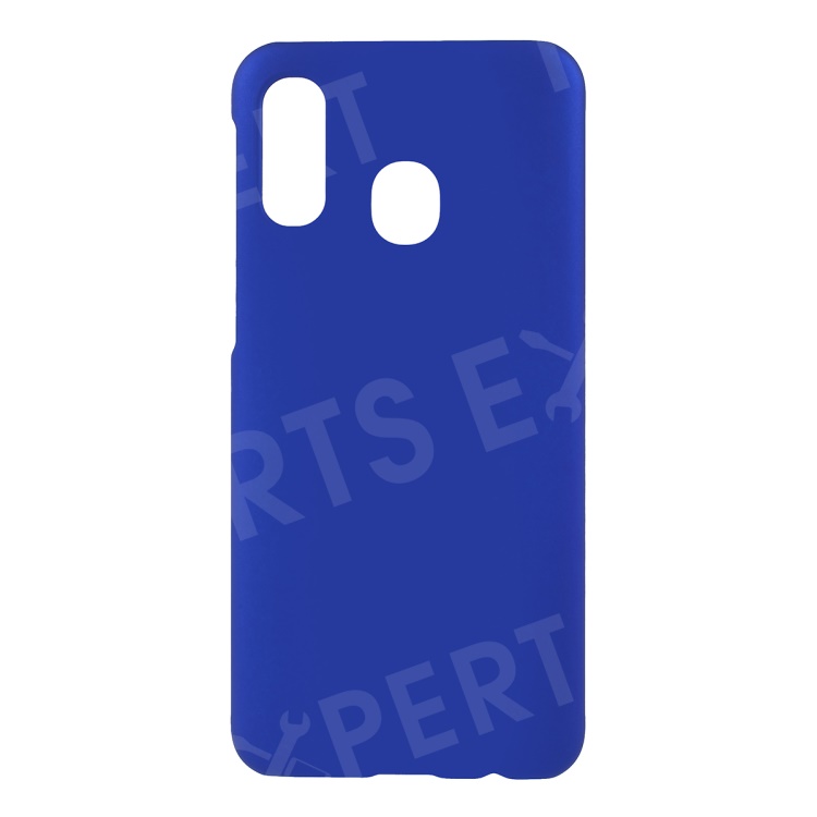 

Rubberized Hard PC Phone Back Case Cover for Samsung Galaxy A40 - Dark Blue, Galaxy A40