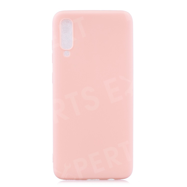 

Solid Color Candy TPU Case for Samsung Galaxy A70 - Light Pink, Galaxy A70