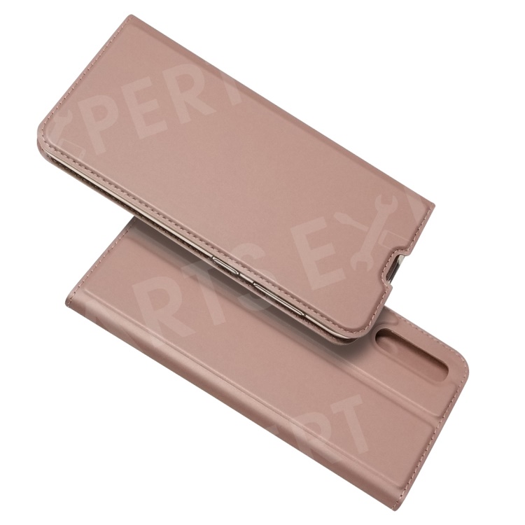 

Magnetic Adsorption Leather Card Holder Case for Samsung Galaxy A50/A50s/A30s - Rose Gold, Galaxy A50