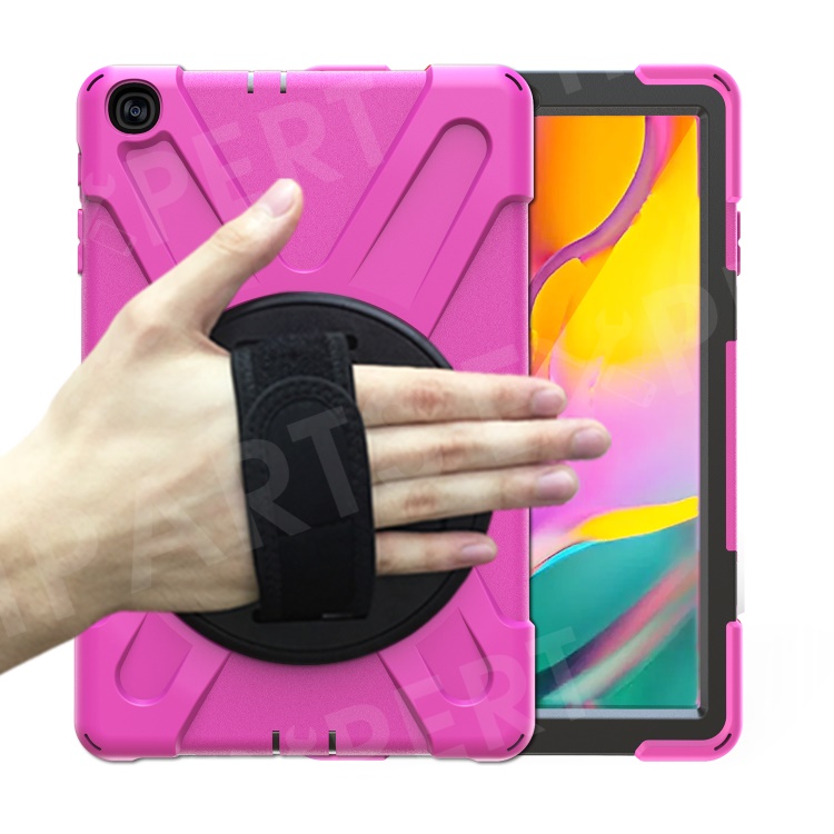 

[X-Shape] PC + Silicone Combo Tablet Case for Samsung Galaxy Tab A 10.1 (2019) SM-T515 - Rose, Galaxy Tab A 10.1 (2019)