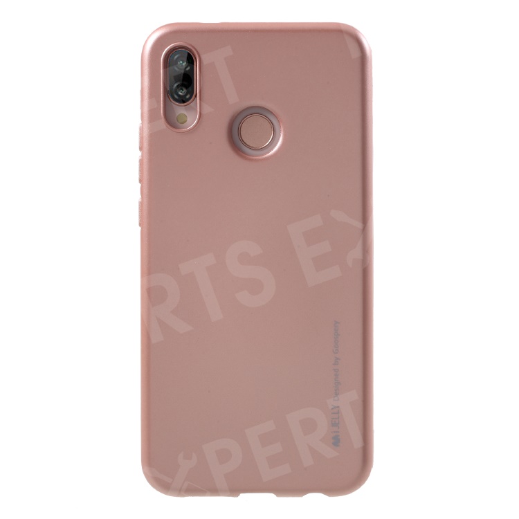 

MERCURY GOOSPERY i JELLY Metallic TPU Flexible Cellphone Case for Huawei P20 Lite / Nova 3e (China) - Rose Gold, Huawei P20 Lite (2018)