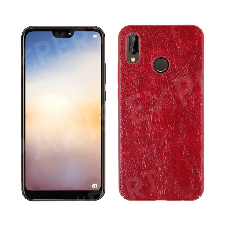 

Crazy Horse Texture PU Leather Coated PC Hard Cover for Huawei P20 Lite / Nova 3e - Red, Huawei P20 Lite (2018)