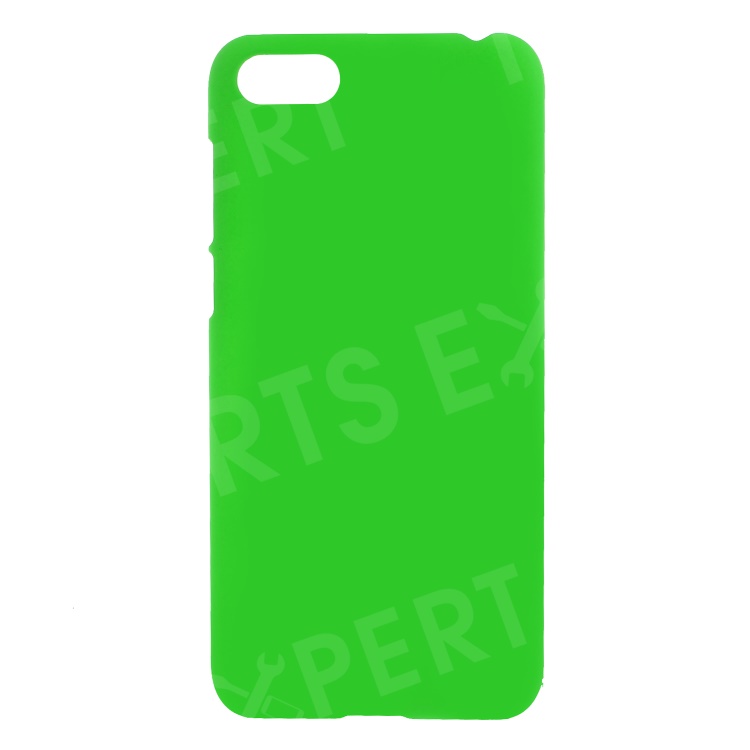 

Green - Rubberized Hard Plastic Phone Cover Case for Huawei Y5 Prime (2018) / Y5 (2018), Huawei Y5 Prime (2018)