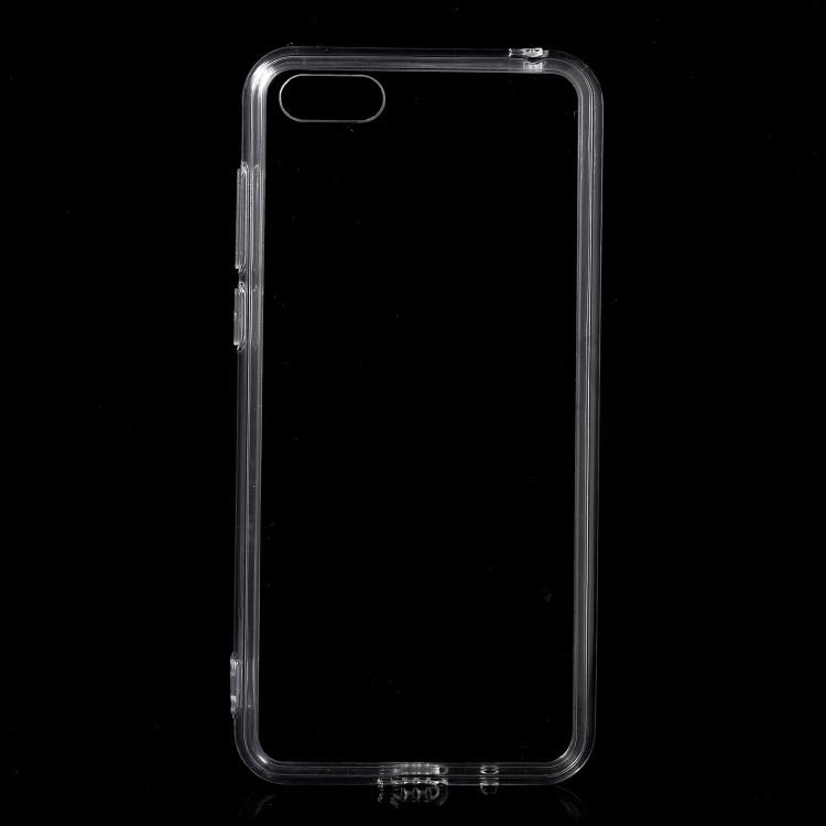 

Crystal Clear Acrylic+ TPU Hybrid Back Case for Huawei Y5 Prime (2018) / Y5 (2018) / Honor 7s / Play 7 - Transparent, Huawei Y5 (2018)