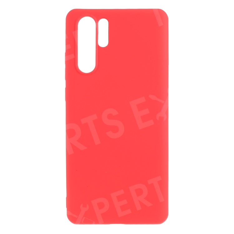 

Liquid Silicone Soft Cell Phone Case for Huawei P30 Pro - Red, Huawei P30 Pro