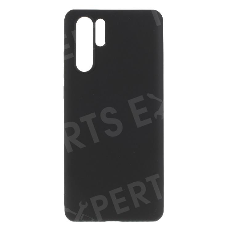 

Liquid Silicone Soft Cell Phone Case for Huawei P30 Pro - Black, Huawei P30 Pro