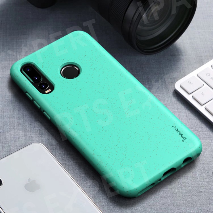 

IPAKY Matte Wheat Straw TPU Protection Phone Case for Huawei P30 Lite / nova 4e - Cyan, Huawei P30 Lite