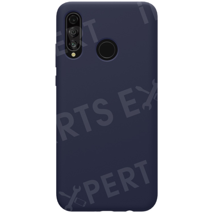 

NILLKIN Flex Pure Series Liquid Silicone Mobile Phone Casing for Huawei P30 Lite/nova 4e - Dark Blue, Huawei P30 Lite