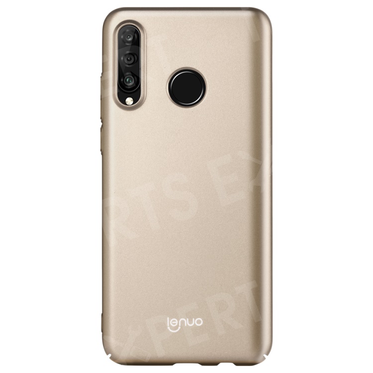 

LENUO Leshield Series Silky Touch Hard Mobile Phone Case for Huawei P30 Lite / Nova 4e - Gold, Huawei P30 Lite