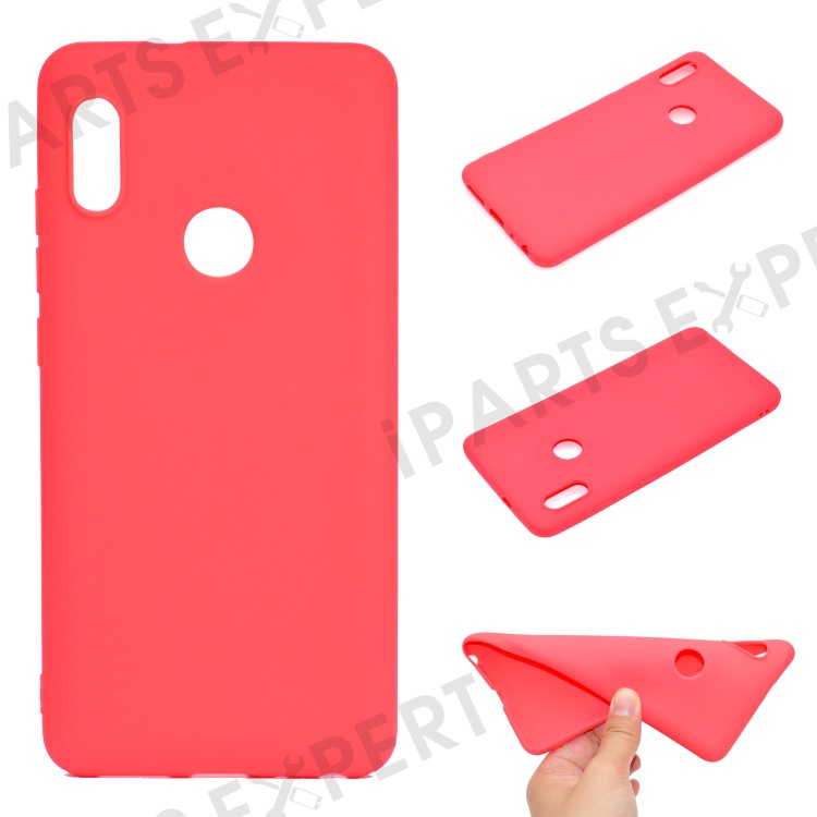 

Solid Color Matte TPU Phone Shell Case for Xiaomi Redmi Note 5 Pro (Dual Camera) / Redmi Note 5 - Red, Xiaomi Redmi Note 5 Pro (For India, Dual Camera:12MP+5MP)