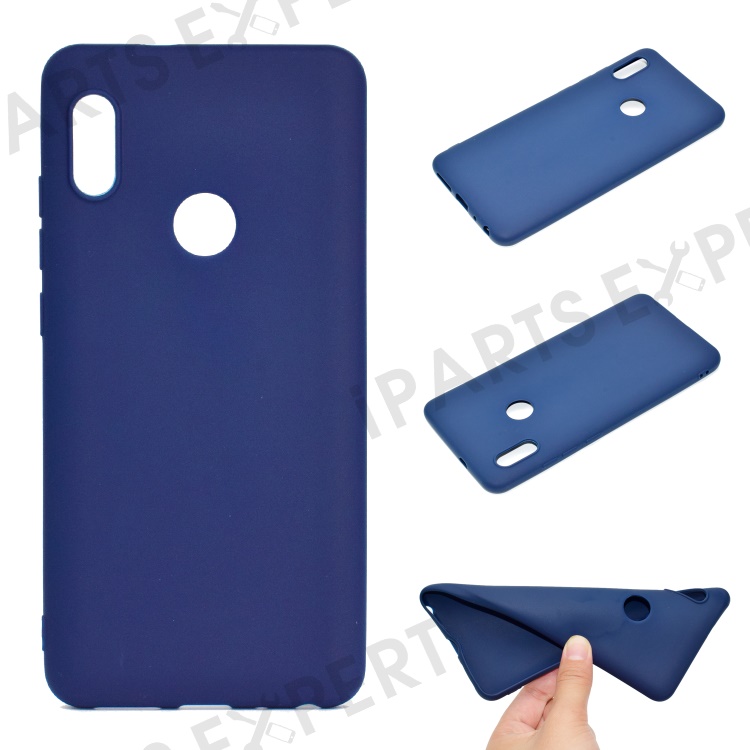 

Solid Color Matte TPU Cellphone Case Shell for Xiaomi Redmi Note 5 Pro (Dual Camera) / Redmi Note 5 - Dark Blue, Xiaomi Redmi Note 5 Pro (For India, Dual Camera:12MP+5MP)