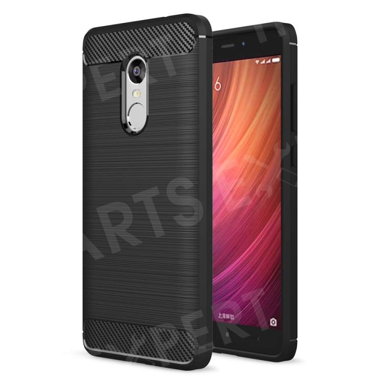 

Carbon Fibre Brushed TPU Case for Xiaomi Redmi Note 4 (MediaTek) / Note 4X - Black, Xiaomi Redmi Note 4 (MediaTek)