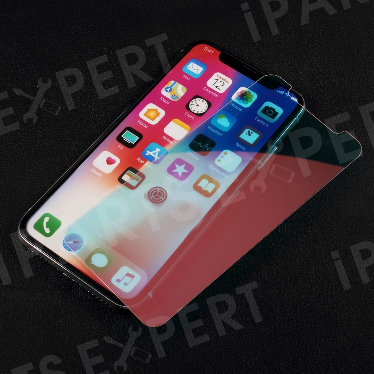 

Mirror Effect Full Coverage Tempered Glass Screen Film for iPhone (2019) 5.8" / XS / X 5.8-inch - Red, iPhone X