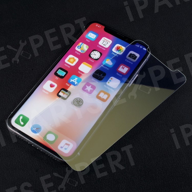 

Mirror Effect Full Covering Tempered Glass Screen Film for iPhone (2019) 5.8" / XS / X 5.8-inch - Gold, iPhone X