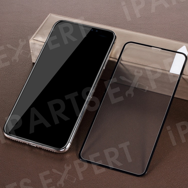 

RURIHAI 3D Carbon Fiber [Anti-explosion] Full Size Tempered Glass Protector for iPhone Xs Max 6.5 inch - Black, iPhone XS Max 6.5 inch