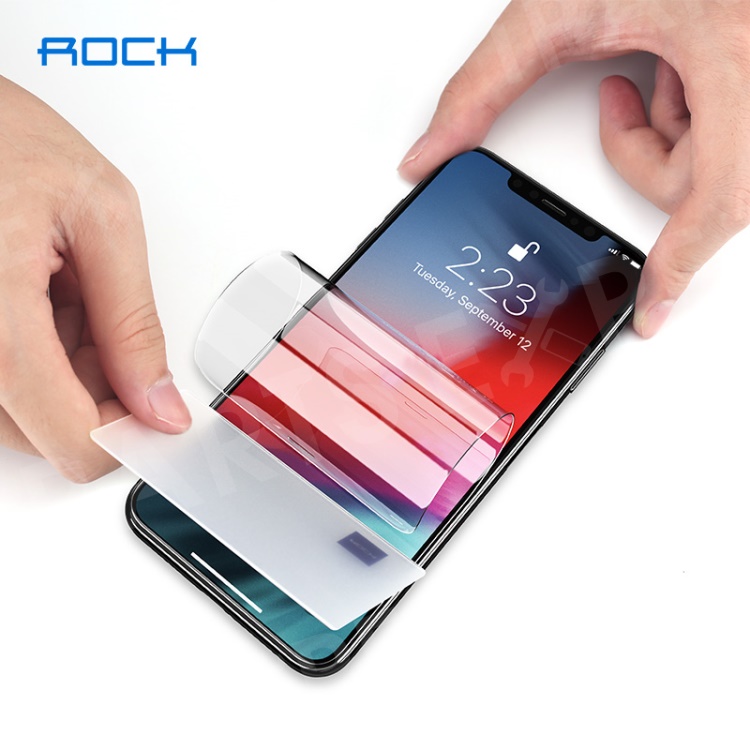 

ROCK 0.18MM TPU Soft Hydrogel Full Screen Guard Film for iPhone (2019) 6.1" / XR 6.1 inch, iPhone XR 6.1 inch