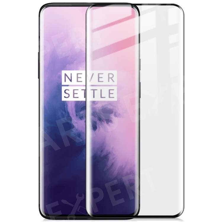 

IMAK Pro+ Full Coverage Anti-explosion Tempered Glass Screen Protector [3D Curved Surface] for OnePlus 7 Pro / 7T Pro, OnePlus 7 Pro