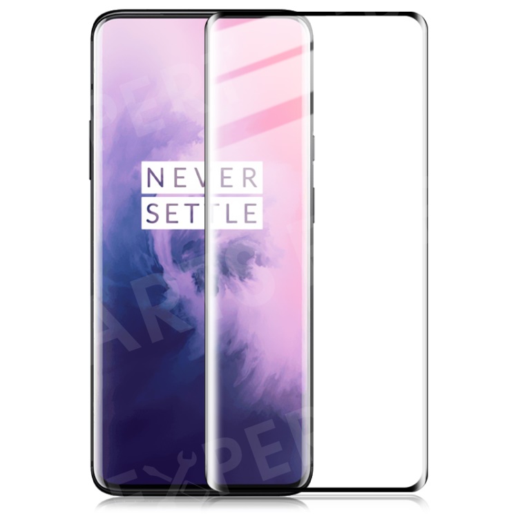 

IMAK 3D Curved Full Coverage Tempered Glass Screen Protector for OnePlus 7 Pro / 7T Pro, OnePlus 7 Pro