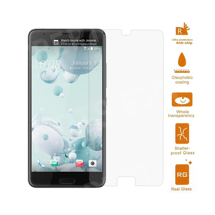 

For HTC U Ultra Tempered Glass Screen Protector Guard Film 0.3mm (Arc Edge), HTC U Ultra