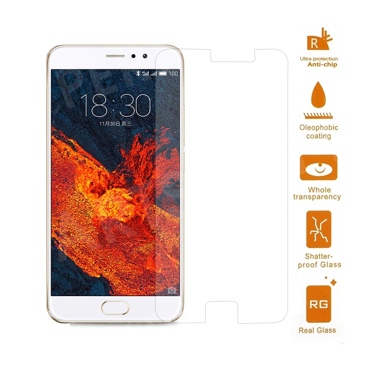 

0.3mm Tempered Glass Screen Guard Film For Meizu Pro 6 Plus (Arc Edge), Meizu Pro 6 Plus