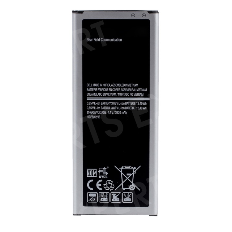 

OEM 3220mAh EB-BN910BBE 3.85V Li-ion Battery for Samsung Galaxy Note 4 N910 (International Version), Galaxy Note 4 N910