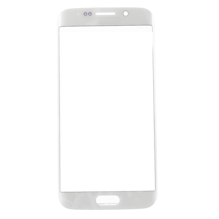 

OEM Front Glass Lens Replacement Part for Samsung Galaxy S6 edge G925 - White, Galaxy S6 Edge G925