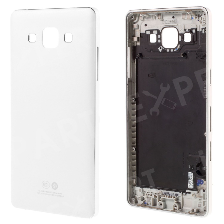 

OEM Full Housing Cover Faceplate Replacement for Samsung Galaxy A5 SM-A500F - White, Galaxy A5 SM-A500F (2014)