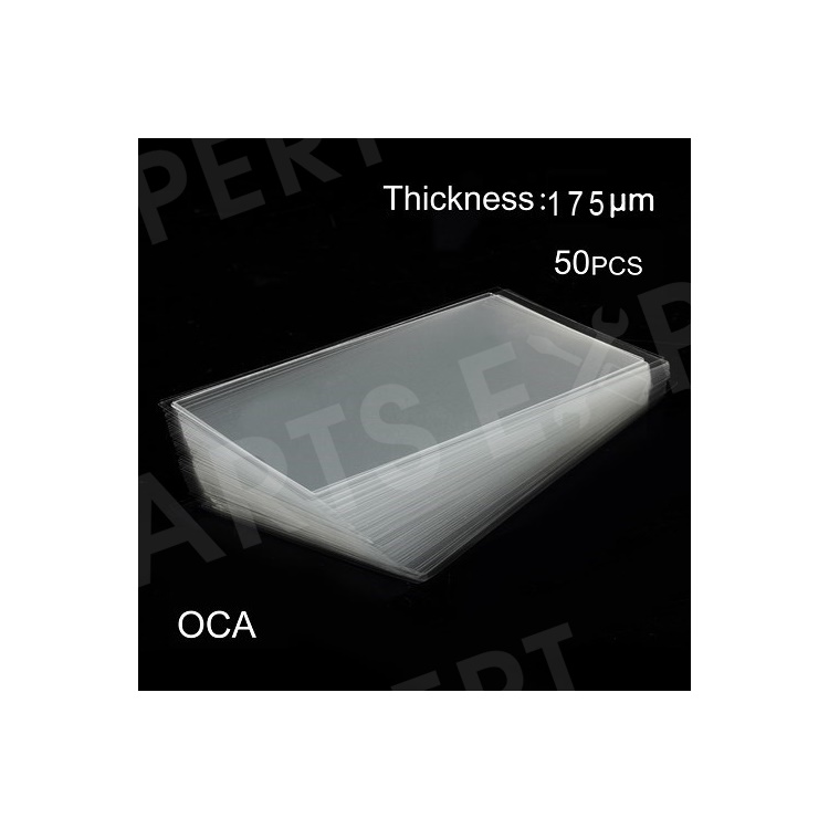 

50PCS OCA Optical Clear Adhesive Double-side Sticker for Sony Xperia Z1 L39h C6902 C6903 LCD Digitizer, Thickness: 0.175mm, Other Sony Models
