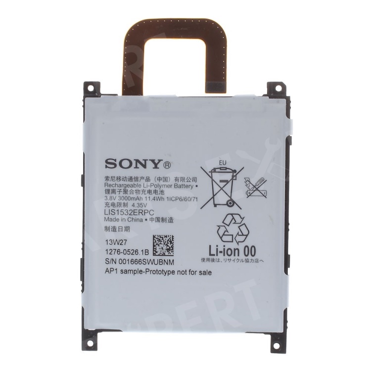 

OEM 3000mAh LIS1532ERPC Li-ion Battery Replacement for Sony Xperia Z1 L39T/L39U, Xperia Z1 Honami C6903 C6902 L39h