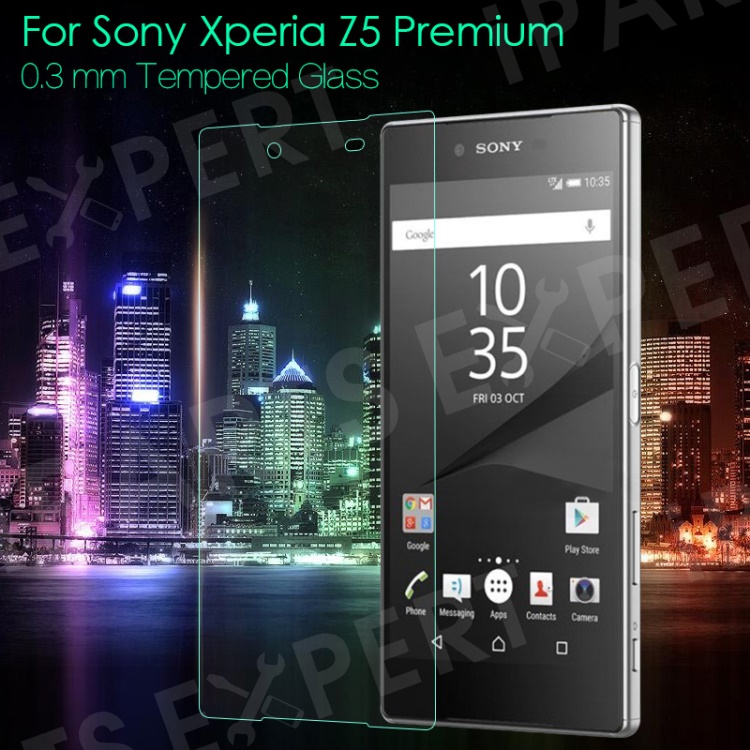 

0.3mm Tempered Glass Screen Film for Sony Xperia Z5 Premium / Z5 Premium Dual (Arc Edge), Xperia Z5 Premium
