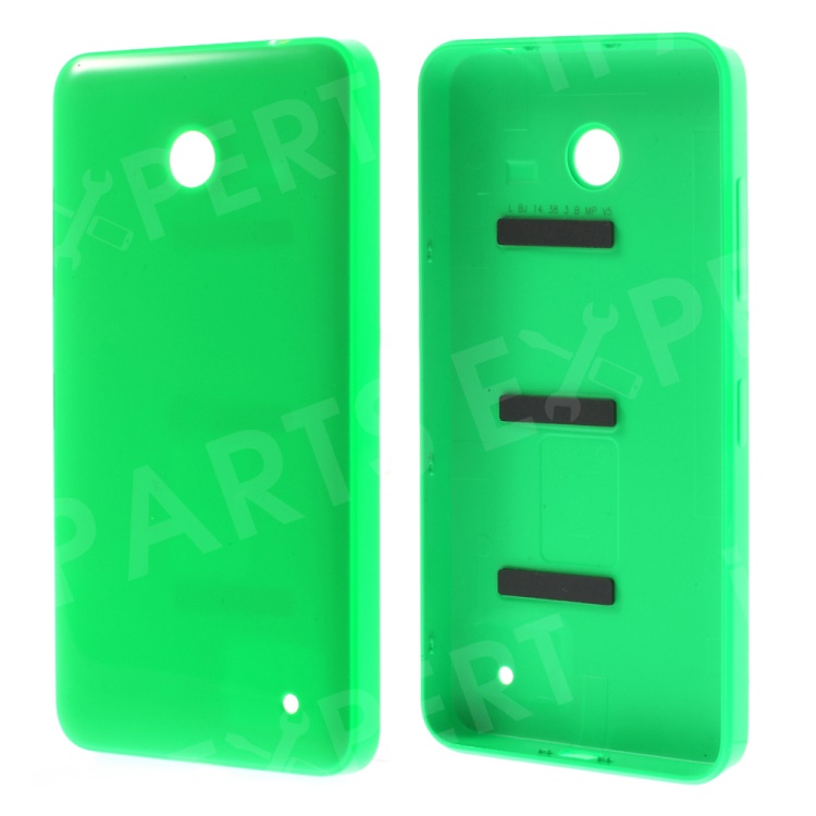 

OEM Back Housing Battery Cover for Nokia Lumia 630 w/ Power & Volume Button - Green, Nokia Lumia 630