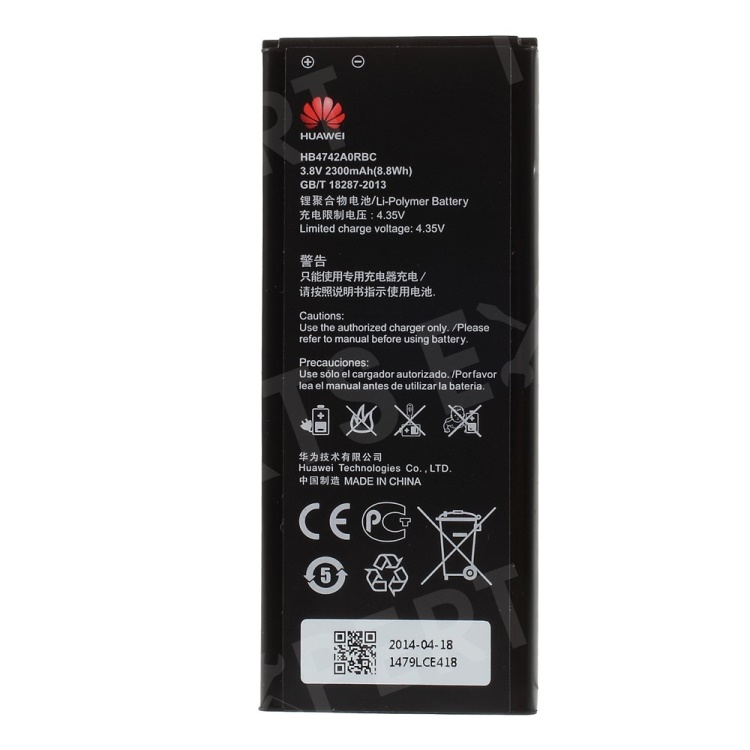 

OEM Huawei HB4742A0RBC 2300mAh Battery for Huawei Honor 3C TD H30-T00 Ascend G73, Huawei Honor 3C