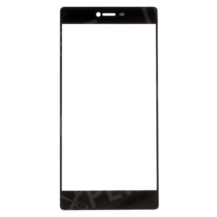 

For Huawei Ascend P8 Front Outer Screen Glass Lens - Black, Huawei Ascend P8