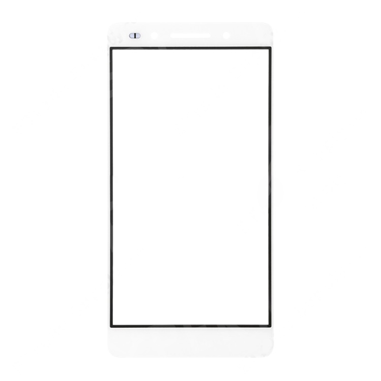 

For Huawei Honor 7 Front Outer Screen Glass Lens - White, Huawei Honor 7