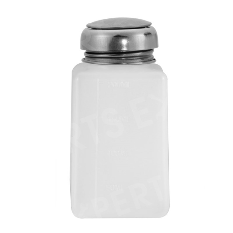 

White Plastic Graduated Anti-static Alcohol Bottle 120ML with Pump Cap, iPhone 6s 4.7-inch