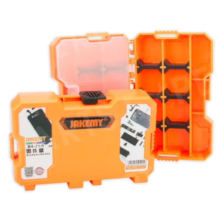

JAKEMY JM-Z14 Durable Parts Storage Container Box, Size: 175 x 115 x 47mm