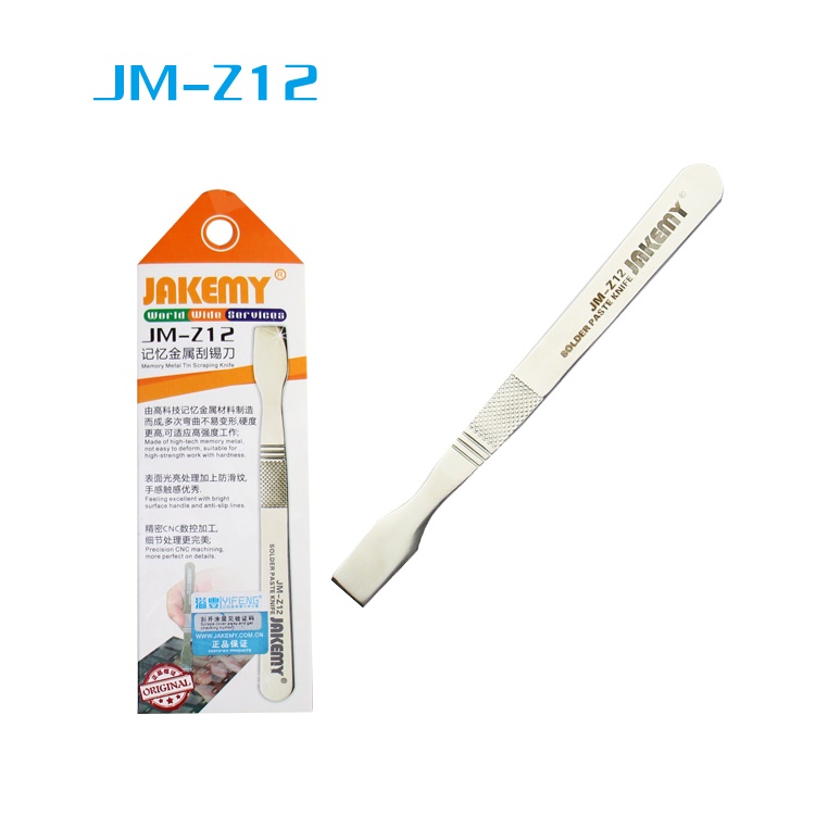 

JAKEMY JM-Z12 Chromium-Vanadium Steel Memory Tin Scraping Tool