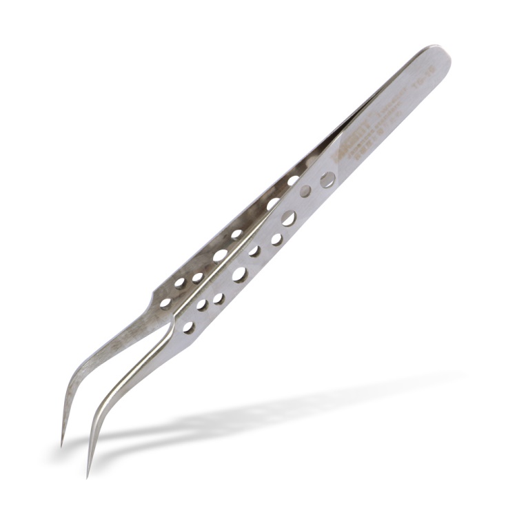 

JAKEMY T6-T15 Anti-static Anti-magnetic Curved Tip Tweezer