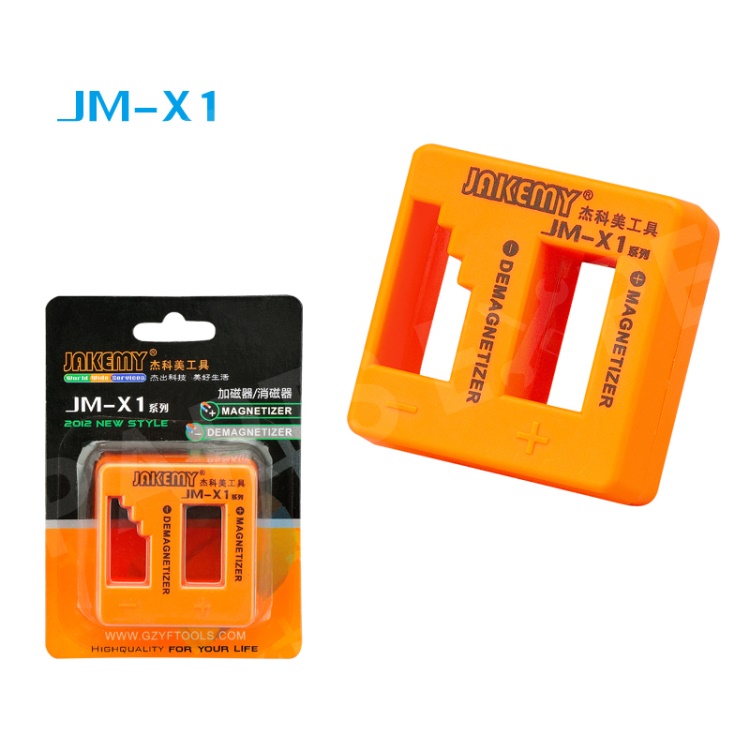 

JAKEMY JM-X1 Magnetizer Demagnetizer for Steel Screwdriver Blades Tweezers