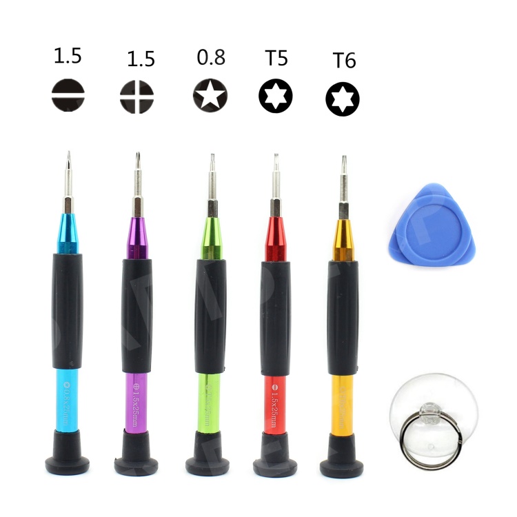 

7-in-1 Professional Screwdriver Pry Disassemble Opening Repair Tool Kit