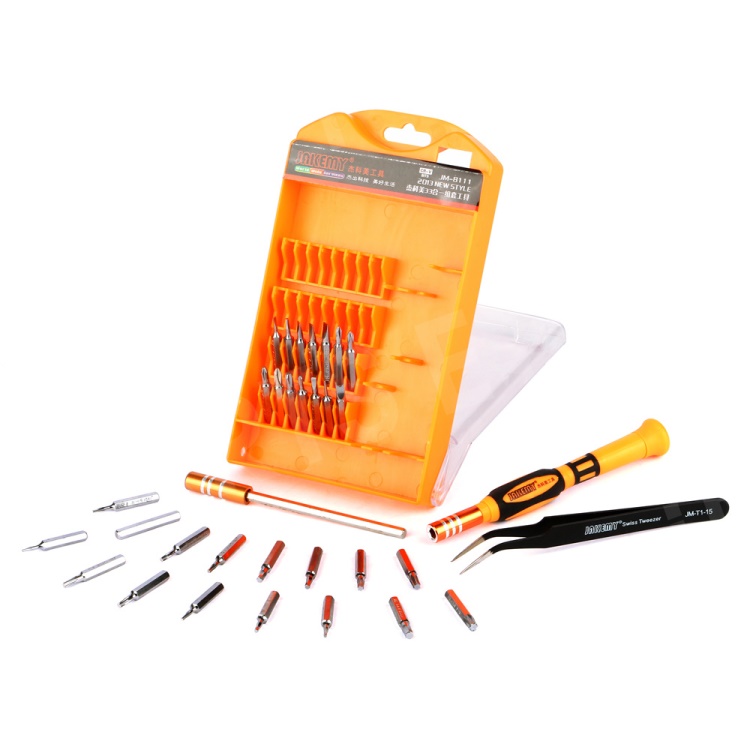 

JAKEMY JM-8111 33-in-1 Interchangeable Magnetic Screwdriver Kit Repairing Tools Set